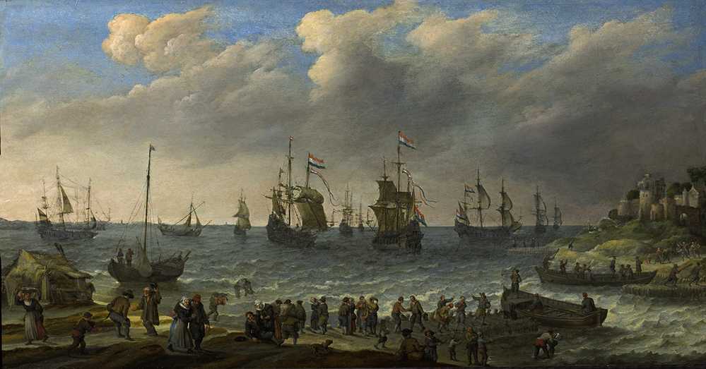 Vloot Hollandse schepen
