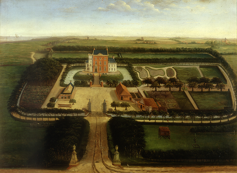 De borg Dijksterhuis bij Pieterburen