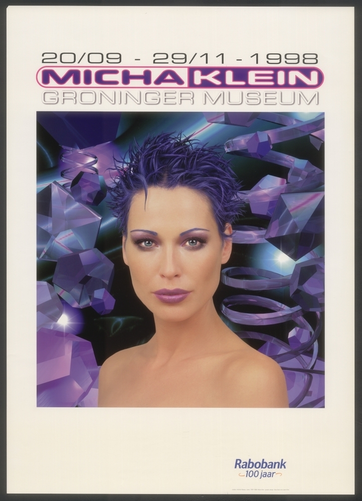 Affiche Micha Klein tentoonstelling in het Groninger Museum 