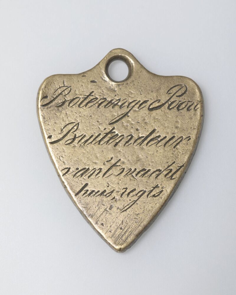 Sleutelplaatje Boteringepoort