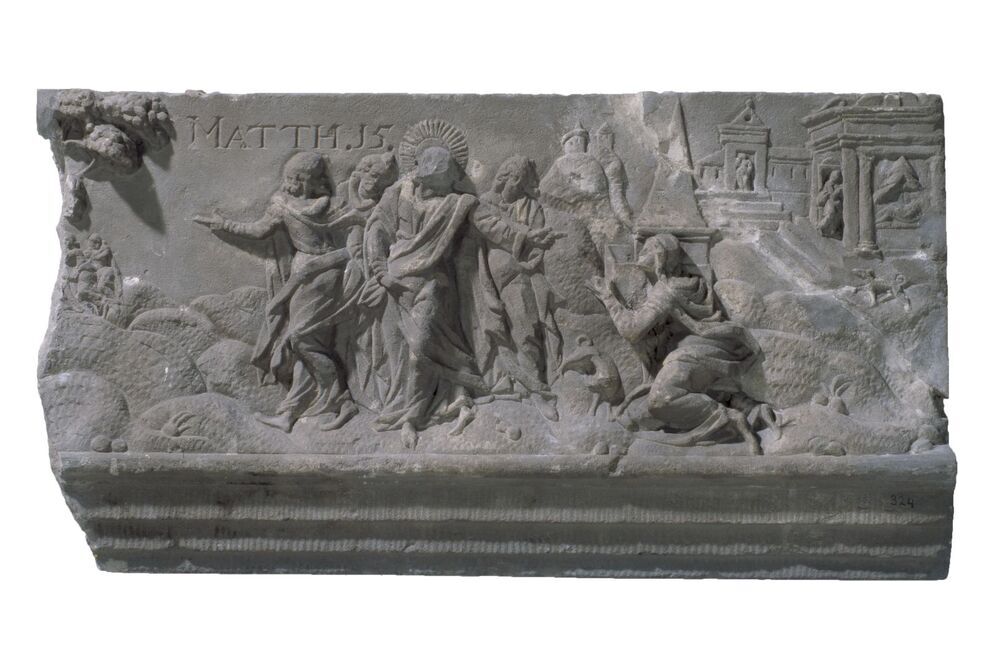 Fragment latei uit huis Oude Boteringestraat - hoek Butjesstraat