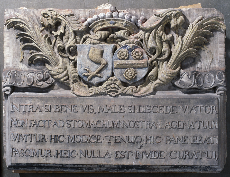 Gevelsteen Piccardt en Rengers van het huis Klein Martijn