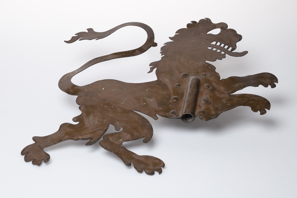 Koperen windvaan Borg Ewsum