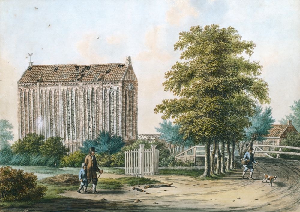 Kerk te Scharmer, zuidzijde