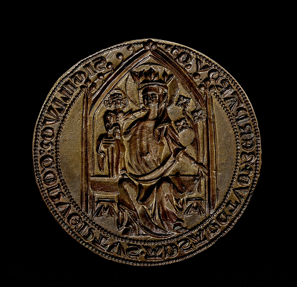 Zegelstempel klooster Aduard