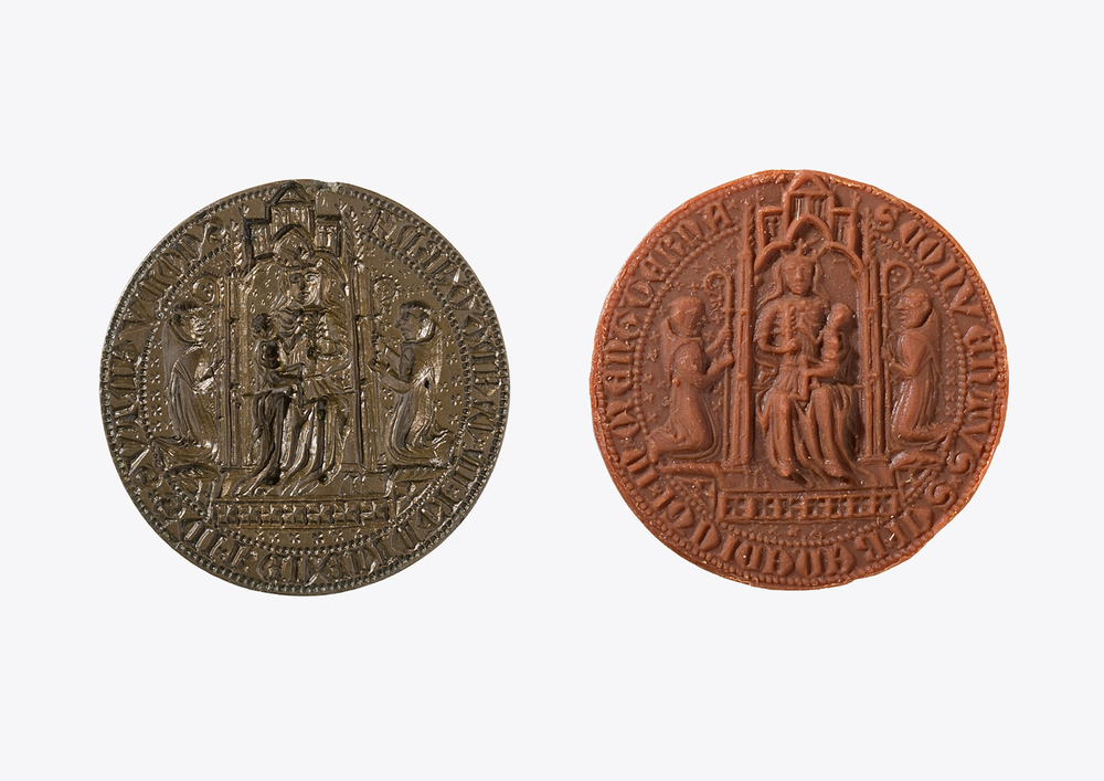 Zegelstempel van het klooster Termunten