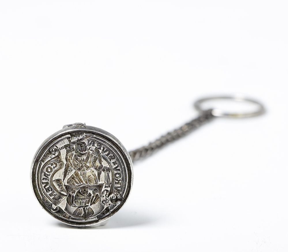 Zegelstempel Vrouw Sywen Convent Groningen