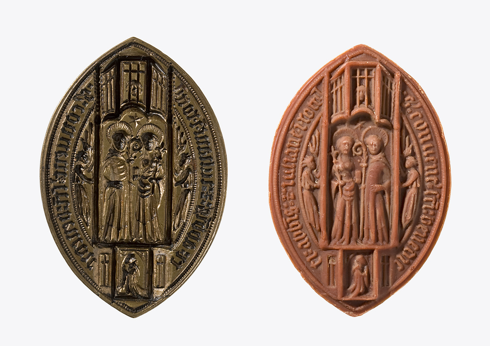 Zegelstempel klooster Rottum