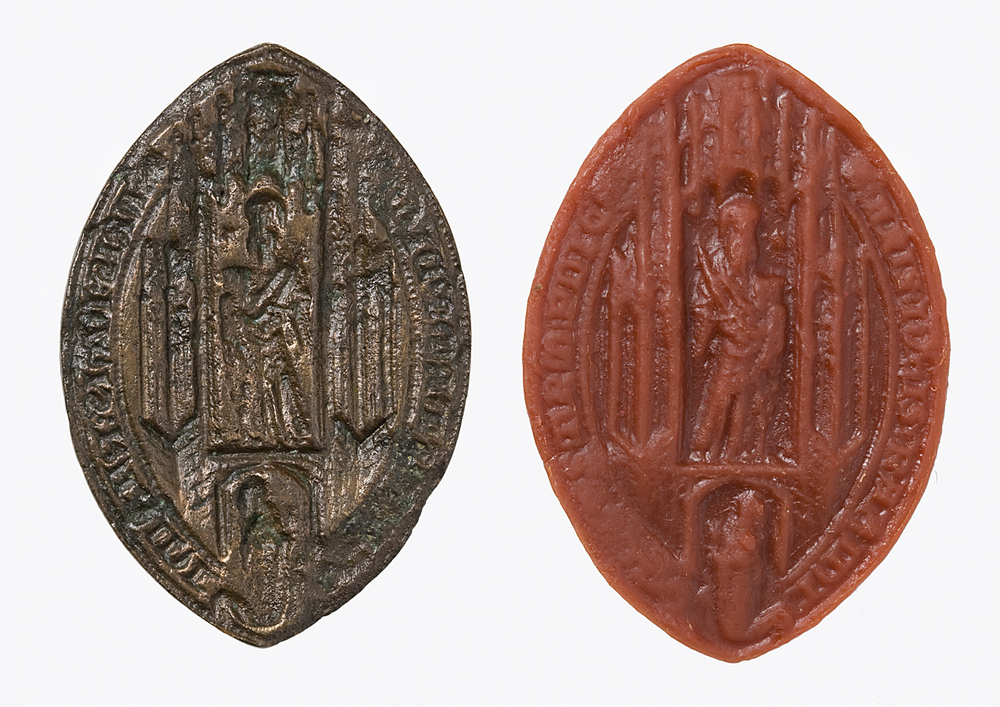 Zegelstempel klooster Ten Boer