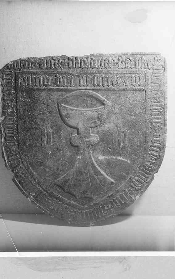 Bronzen grafschild van Bartoldus Haeke