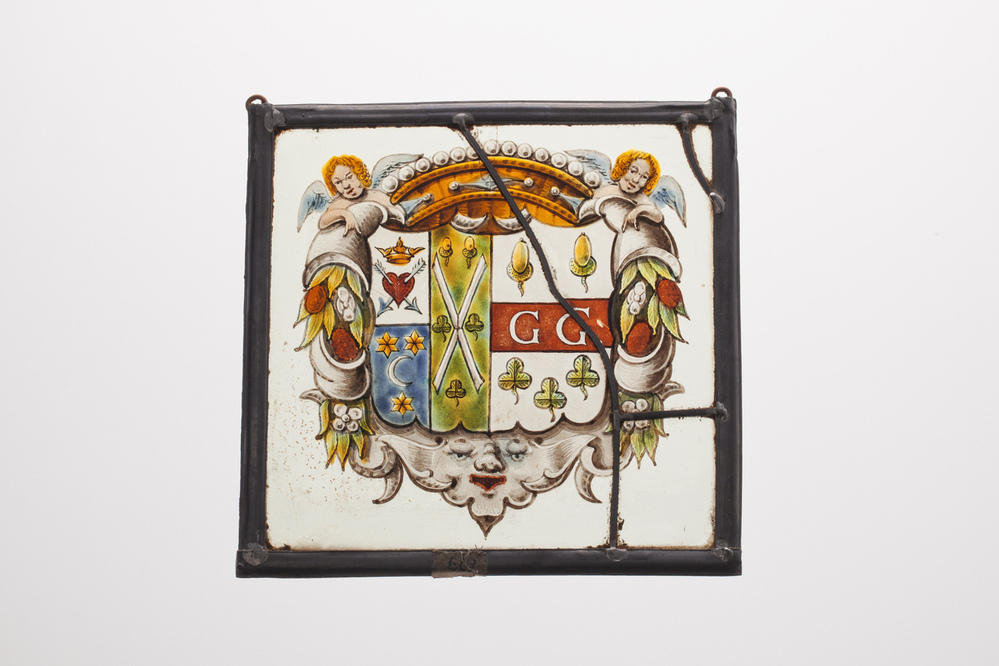 Gebrandschilderde glasruit