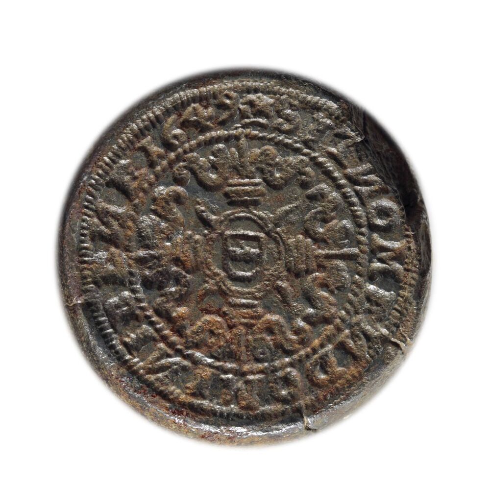 Muntstempel flabbe, Gemeente Groningen, 1649