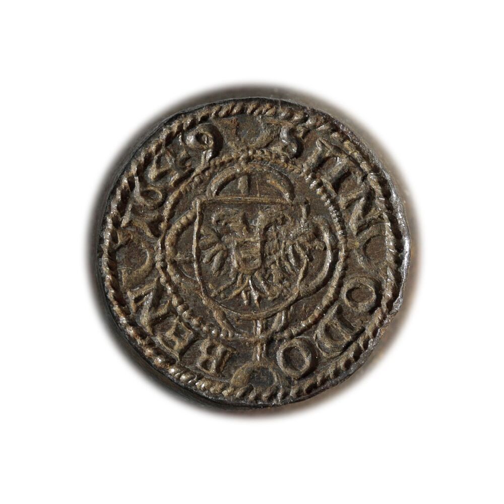 Muntstempel plak, Gemeente Groningen, 1649