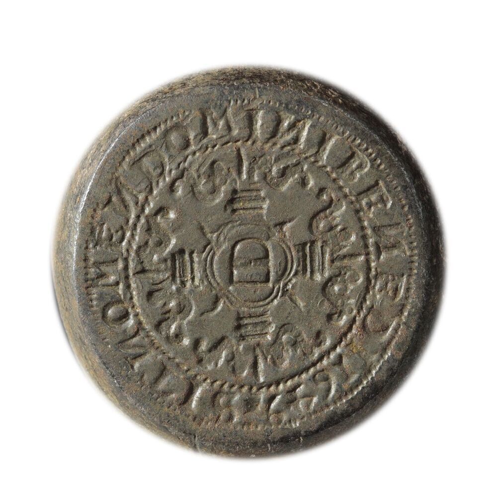 Muntstempel flabbe, Gemeente Groningen, 1649