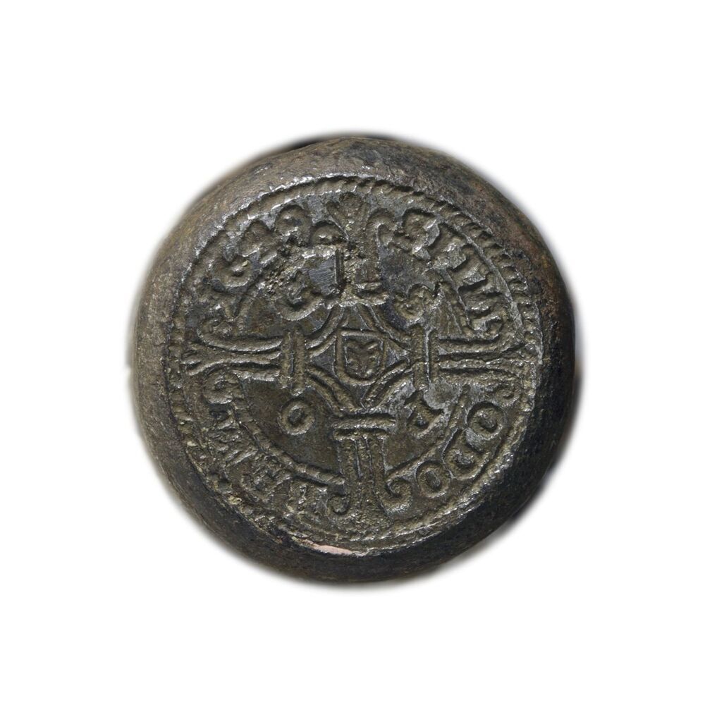 Muntstempel halve stuiver Brabants, Gemeente Groningen, 1649