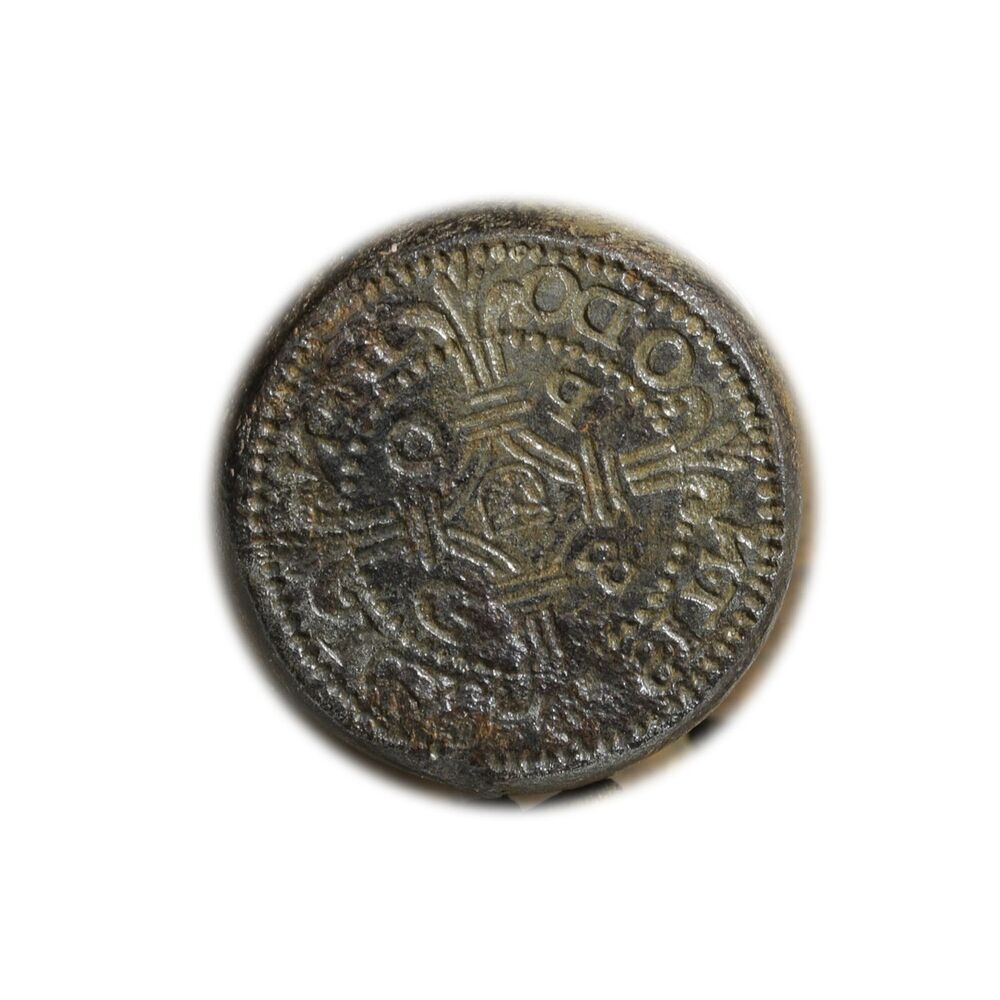 Muntstempel halve stuiver Brabants, Gemeente Groningen, 1628