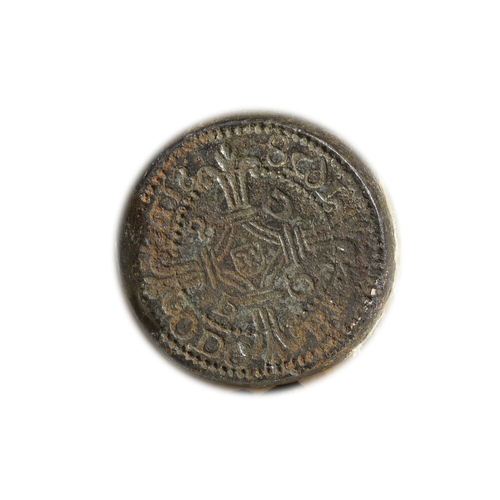 Muntstempel halve stuiver Brabants, Gemeente Groningen, 1628