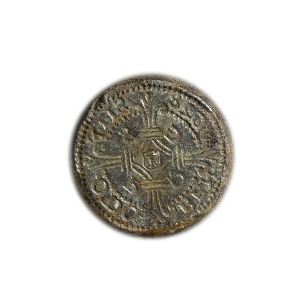 Muntstempel halve stuiver Brabants, Gemeente Groningen, 1628