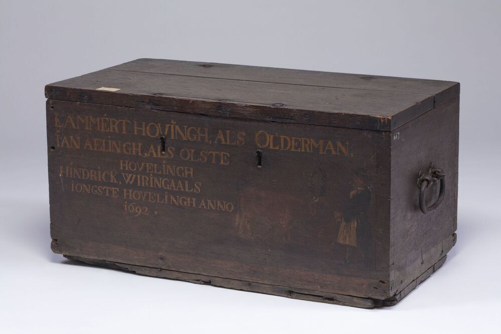 Gildekist van de slagers te Groningen
