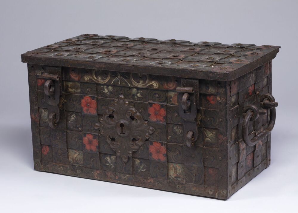 Geldkist van het Vrouw Anna Varversgasthuis te Groningen