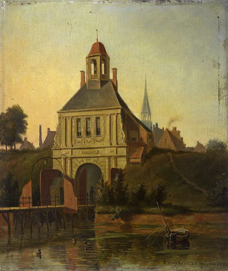 De Buiten Aa-poort gezien naar de stad