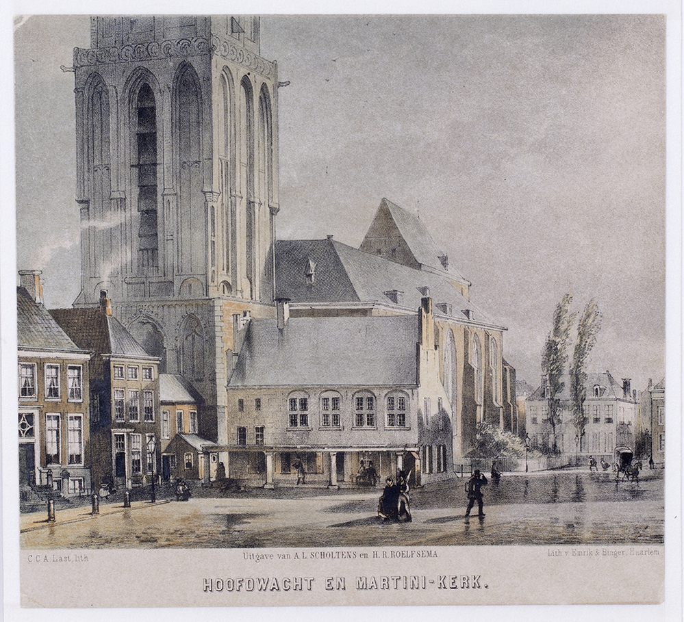 Hoofdwacht en Martinikerk