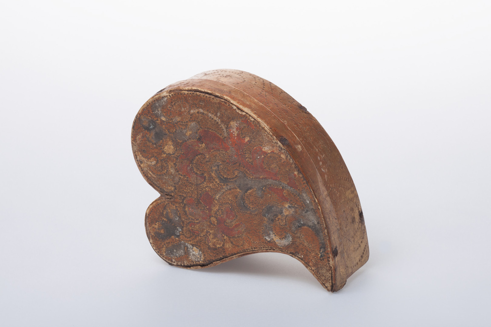 Doosje, in de vorm van een klaverblad