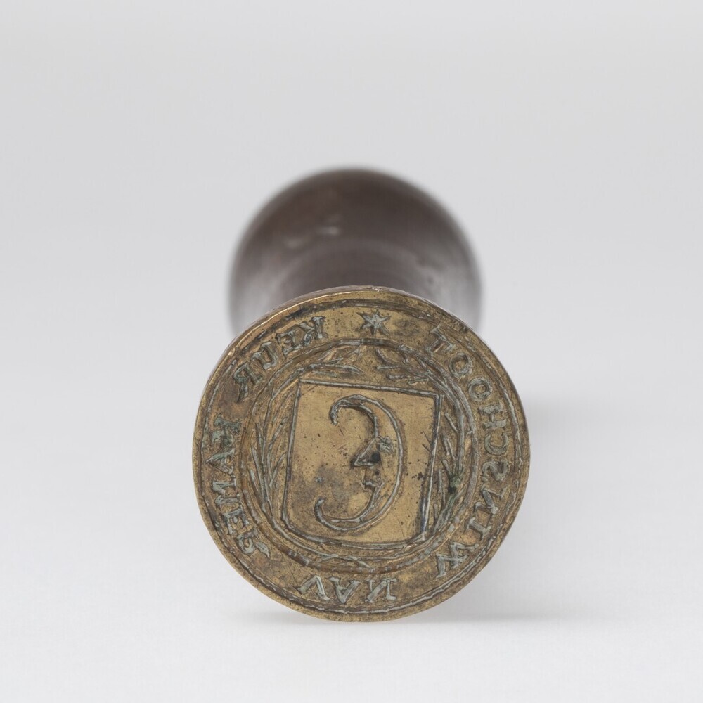 Zegelstempel Keurkamer van Winschoten 1807