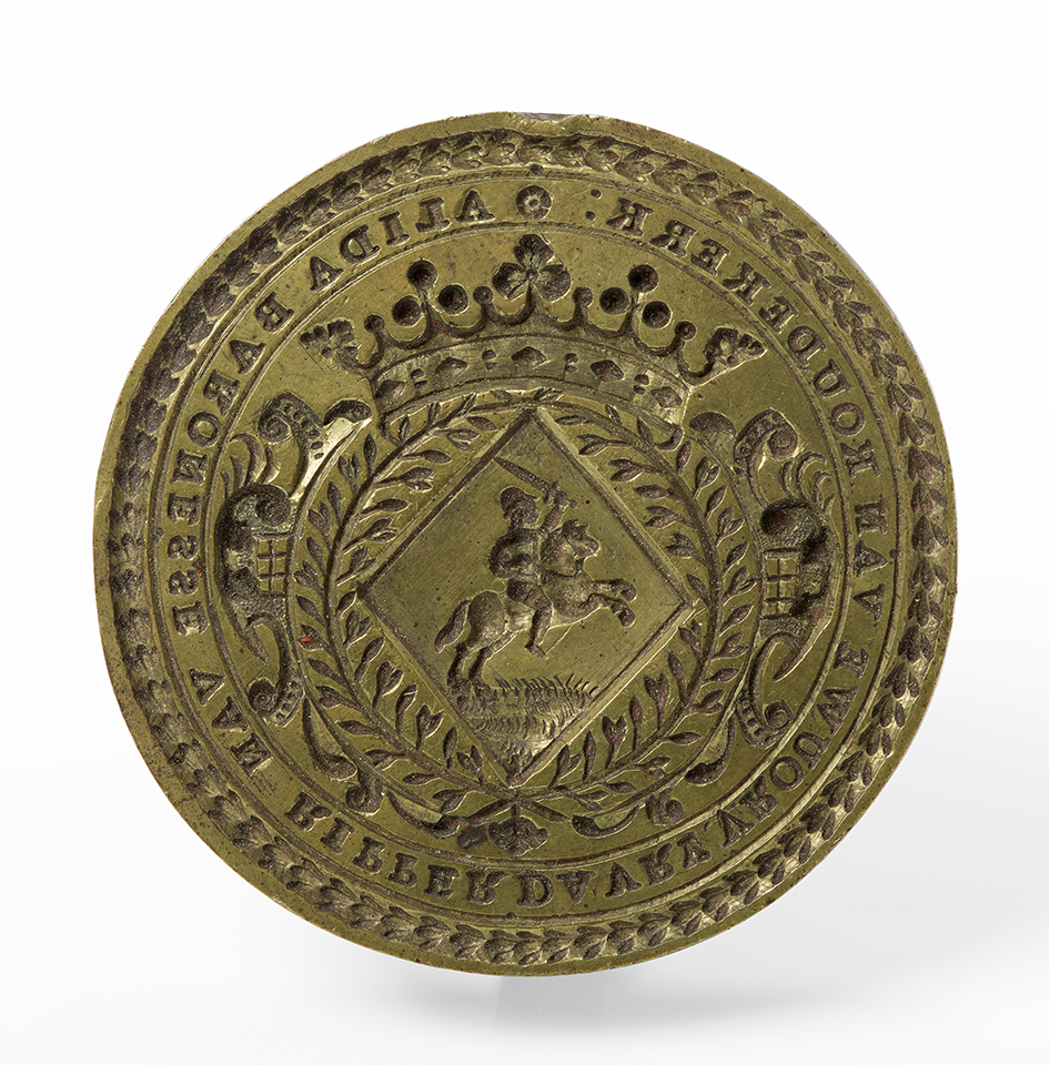 Zegelstempel baronesse van Ripperda