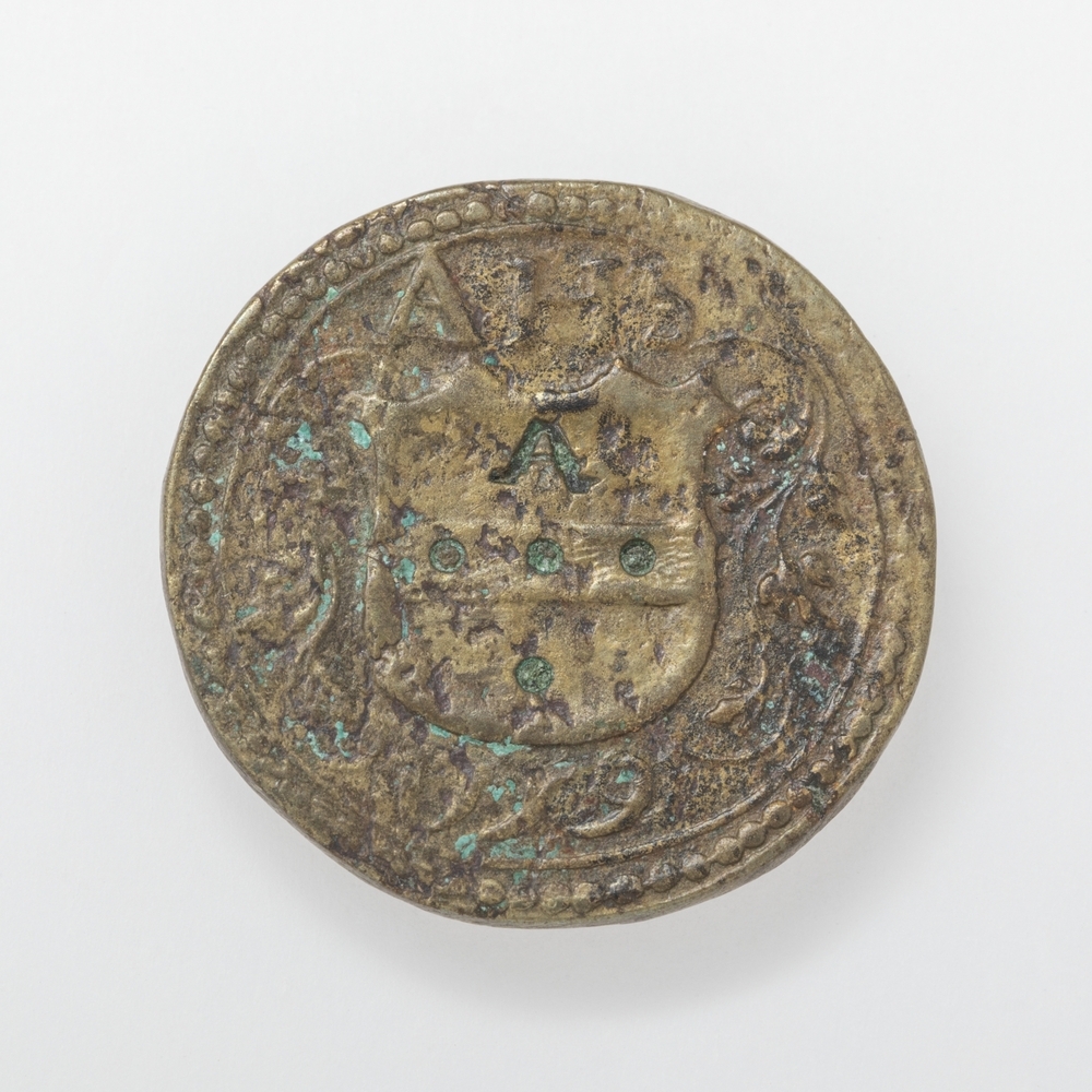 Brood- en boterloodje Armen Huiszittend Convent 1559, stad Groningen