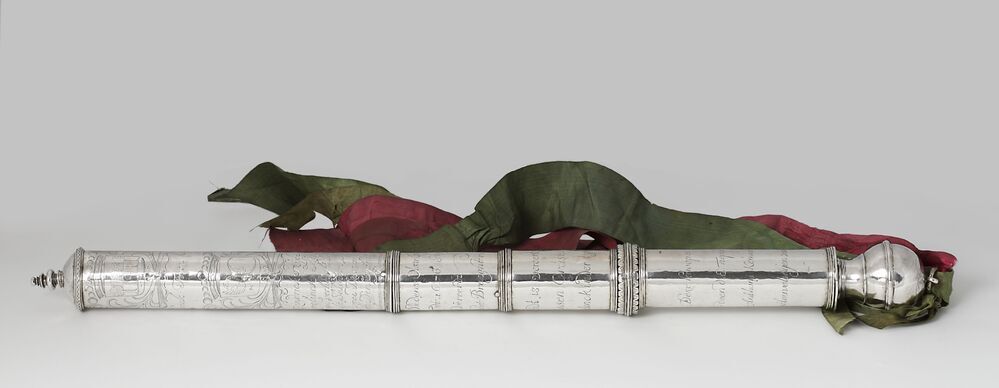 Gildestaf van het herbergiersgilde Groningen