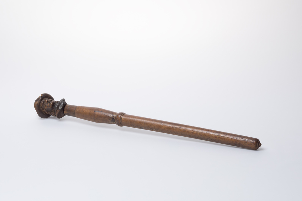 gildestaf van het hoedemakersgilde in Groningen