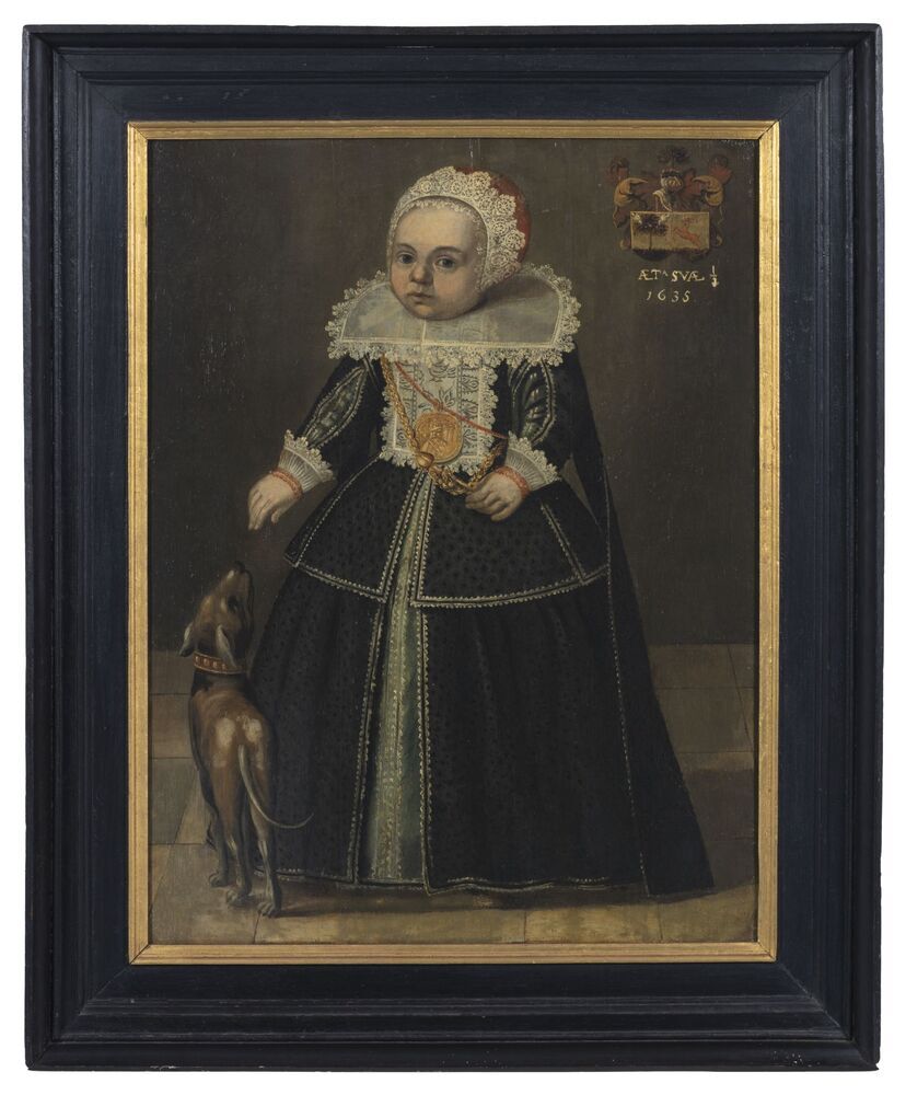 Johannes Pathuis op halfjarige leeftijd