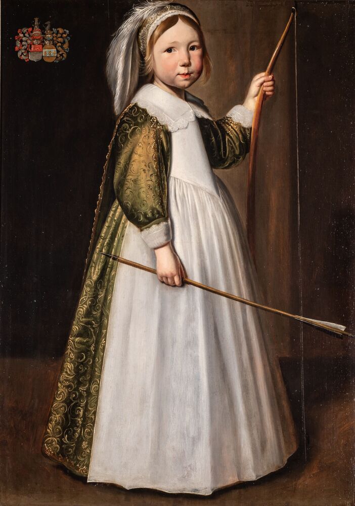 Jonker Daniël Onno de Hertoghe van Feringa, op ongeveer driejarige leeftijd