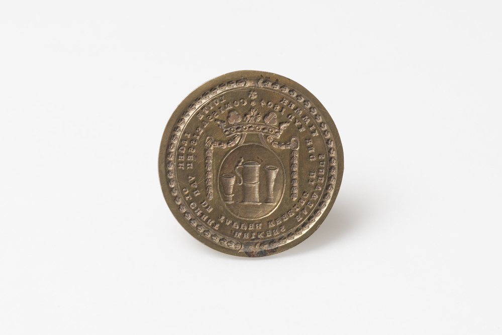 Cachet (zegelstempel) Raadsgilde van Herbergiers