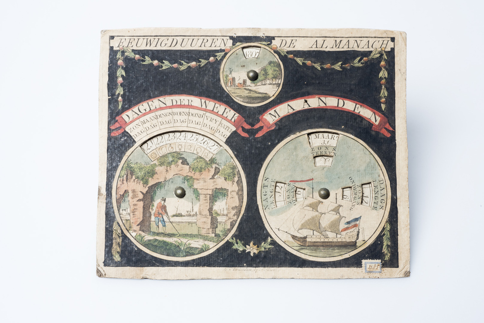 Eeuwigdurende almanach (twee exemplaren)