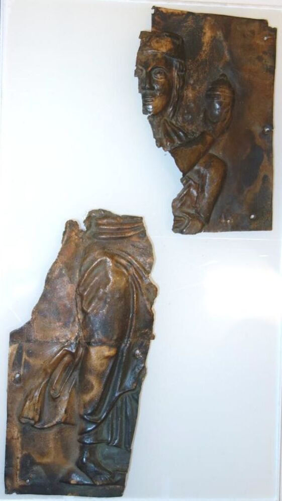 Belegselfragmenten met een van de drie koningen