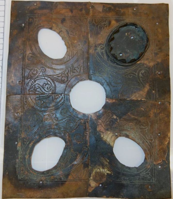 Belegsel met ornamenten