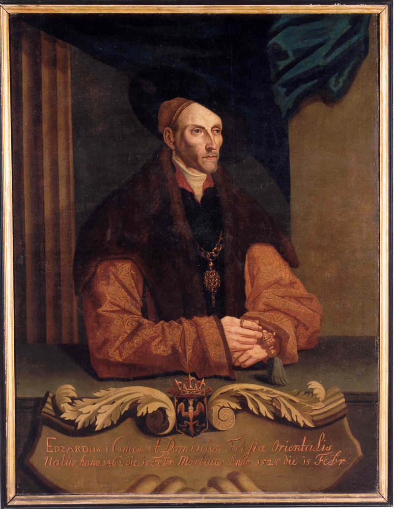 VERVALLEN Graaf Edzard I van Oost-Friesland