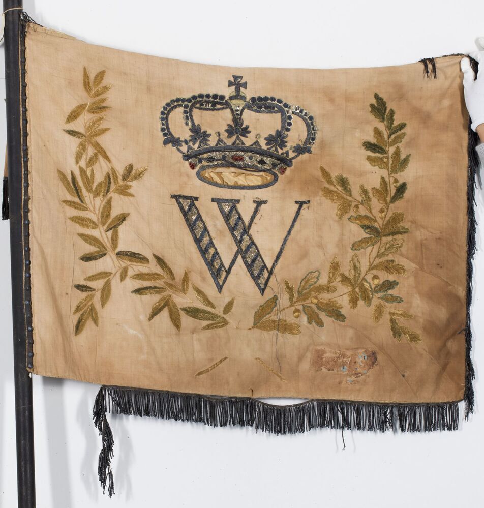 Vaandel Dienstdoende schutterij der Gemeente Groningen