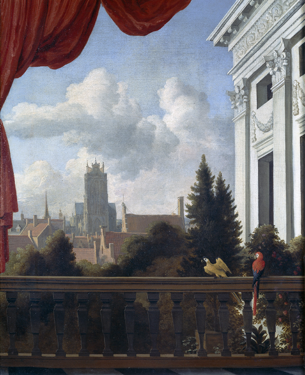 Gezicht op Dordrecht