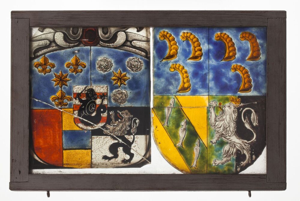 Gebrandschilderde ruiten