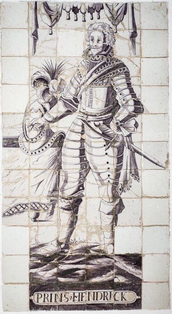 Tegeltableau Prins Hendrick