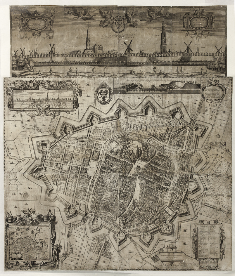 De kaart van Haubois