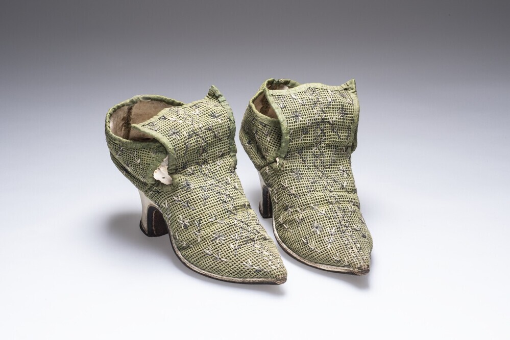 Groene damesschoenen