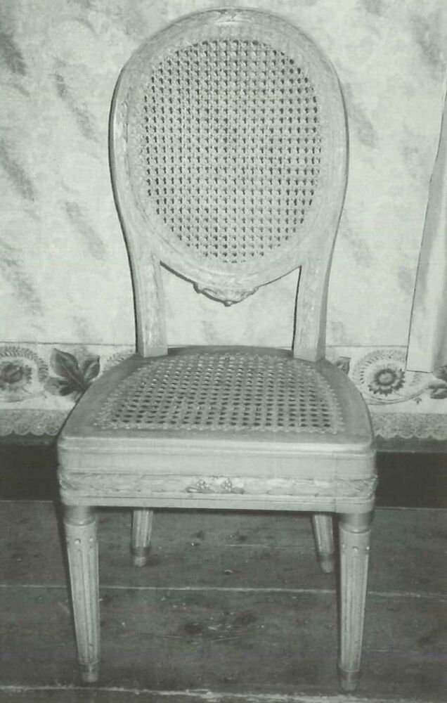 Zes stoelen borg Dijksterhuis