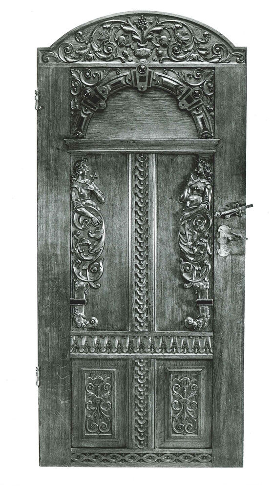 Deur en deurpost, Oude Kijk in't Jatstraat