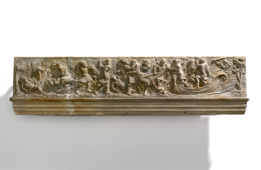 Schoorsteenfries met Roof van Helena (Aduard)