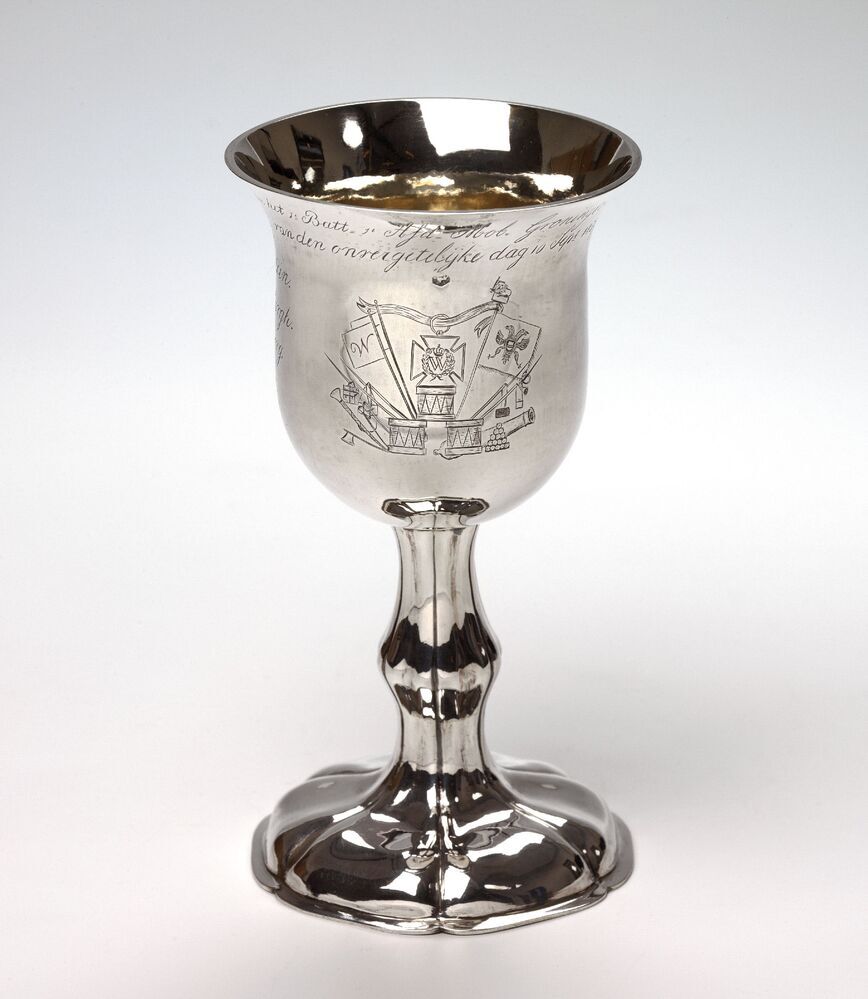 Bokaal van de Vereniging van het 1e bataljon mobiele Groninger stedelijke Schutterij