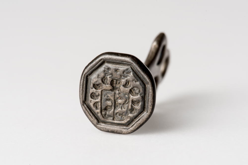 Zegelstempel met het wapen van Bolhuis